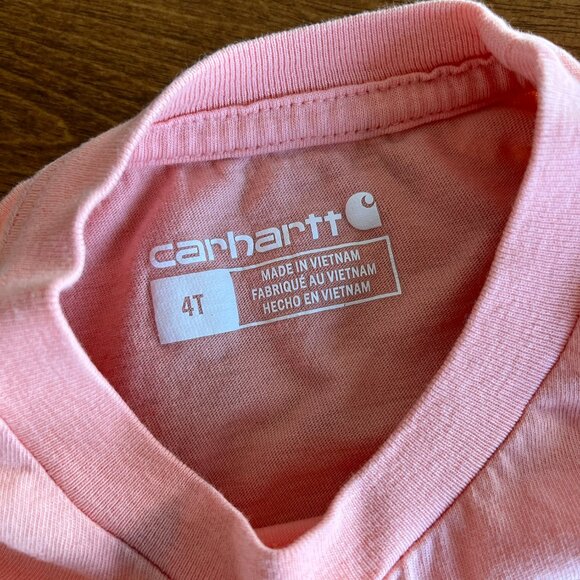 Carhartt pink horse shirt 4T - Picture 3 of 6